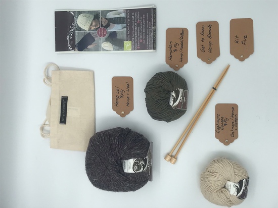 Get to Know Hemp Blends  Knitting Yarn - Kit Five - Various Colours image 0