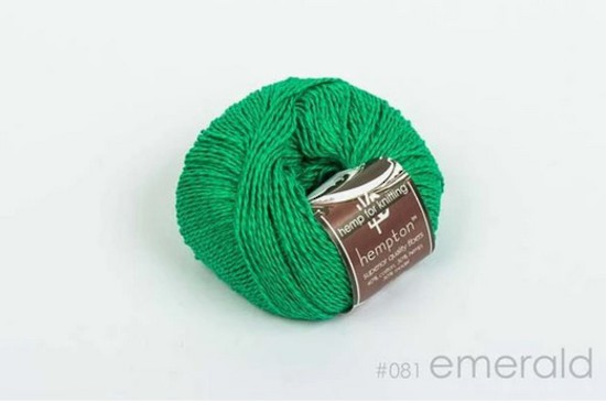 Hemp and Cotton Blend - Hempton - Emerald image 2