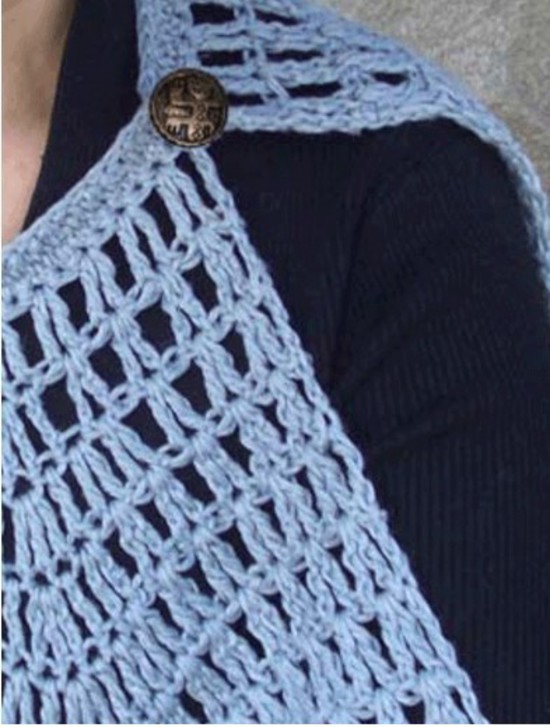 Crochet Capelet -  Small Hemp  Knitting Project image 2
