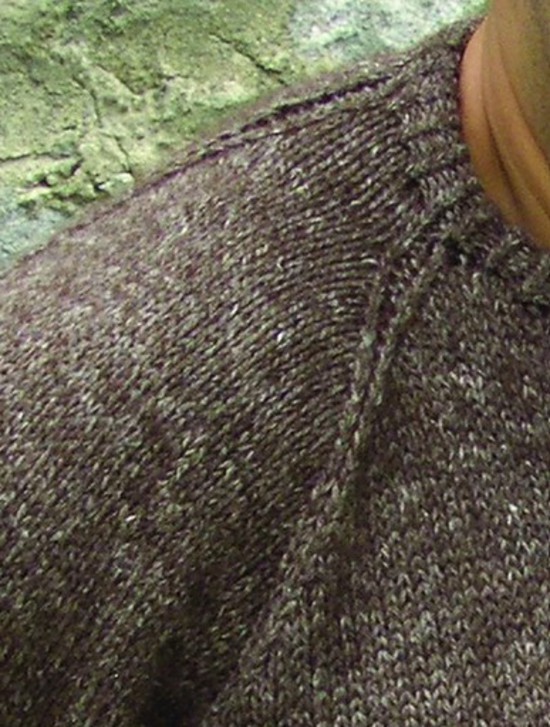 Border Fairisle - Hemp and Wool Knitting Pattern - Mens image 2