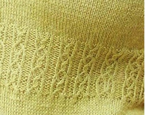 Kathy's Knot Garden Tank Top 4 Ply Hemp Knitting Pattern image 3