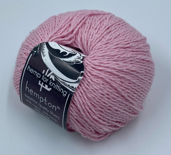 Hemp and Cotton Blend - Hempton - Blush Pink image 0