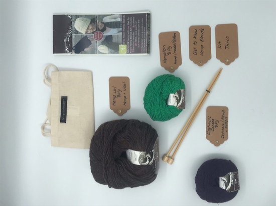 Get to Know Hemp Blends  Knitting Yarn - Kit Three - Various Colours image 0