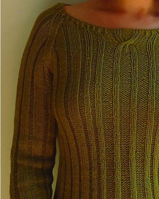 Ribbing Distinction Hemp Knitting Pattern image 3