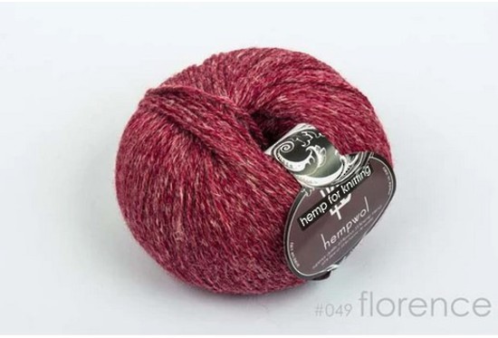 65% Wool and 35% Hemp - Double Knitting / 8 Ply Weight  - Florence image 0