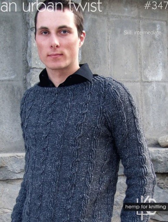 65% Wool and 35% Hemp - Double Knitting / 8 Ply Weight  - Riviera image 3