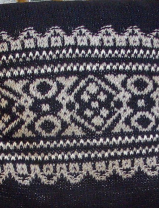 Fairisle Hemp Pillows - Small Hemp Knitting Project image 0