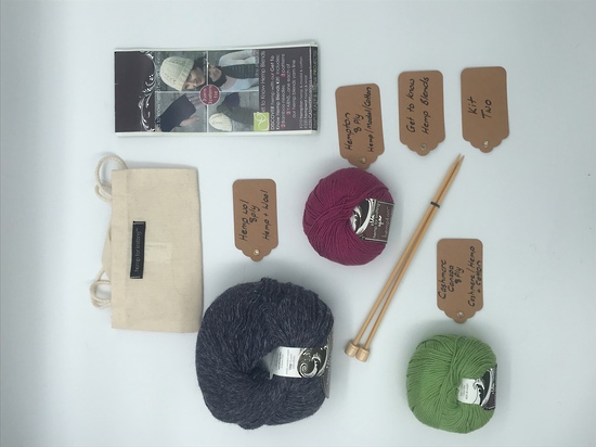 Get to Know Hemp Blends  Knitting Yarn - Kit Two - Various Colours image 0
