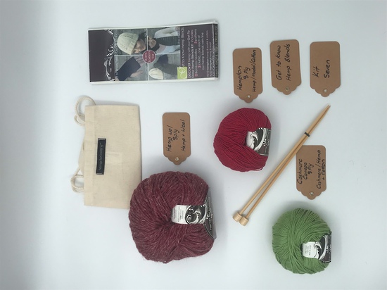 Get to Know Hemp Blends  Knitting Yarn - Kit Seven - Various Colours image 0