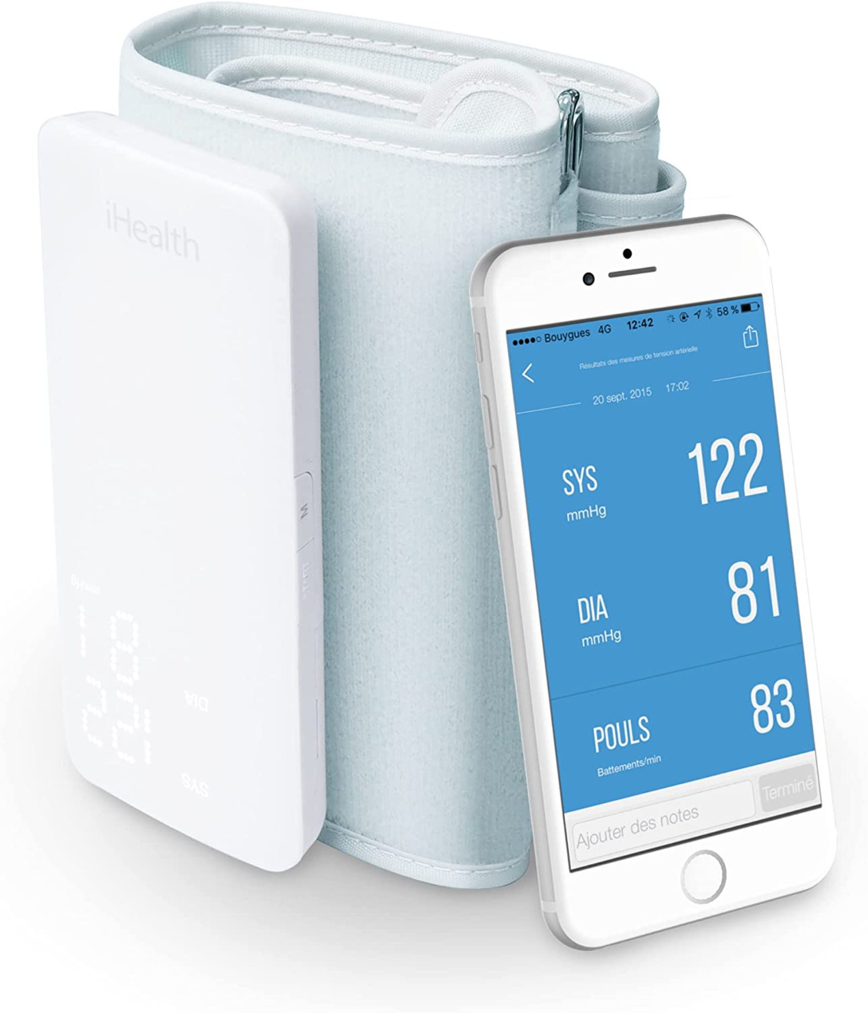 Blood Pressure Monitor iHealth Feel