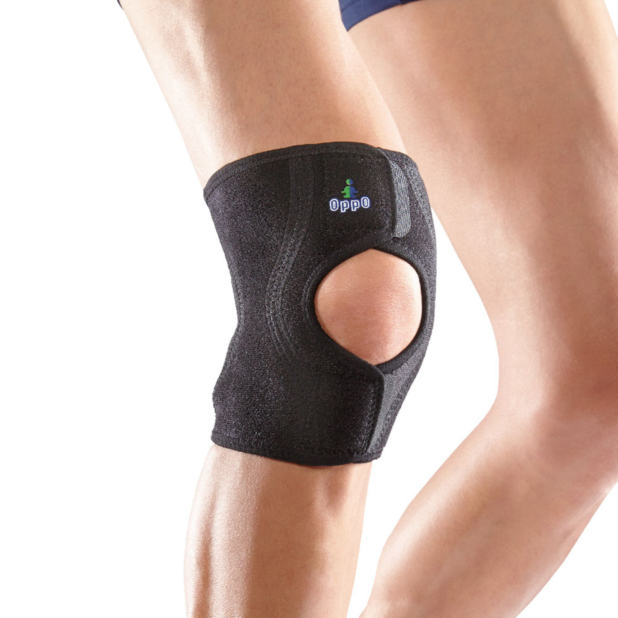 Oppo Comfortable Adjustable Knee Support, Beige - 1 Unit