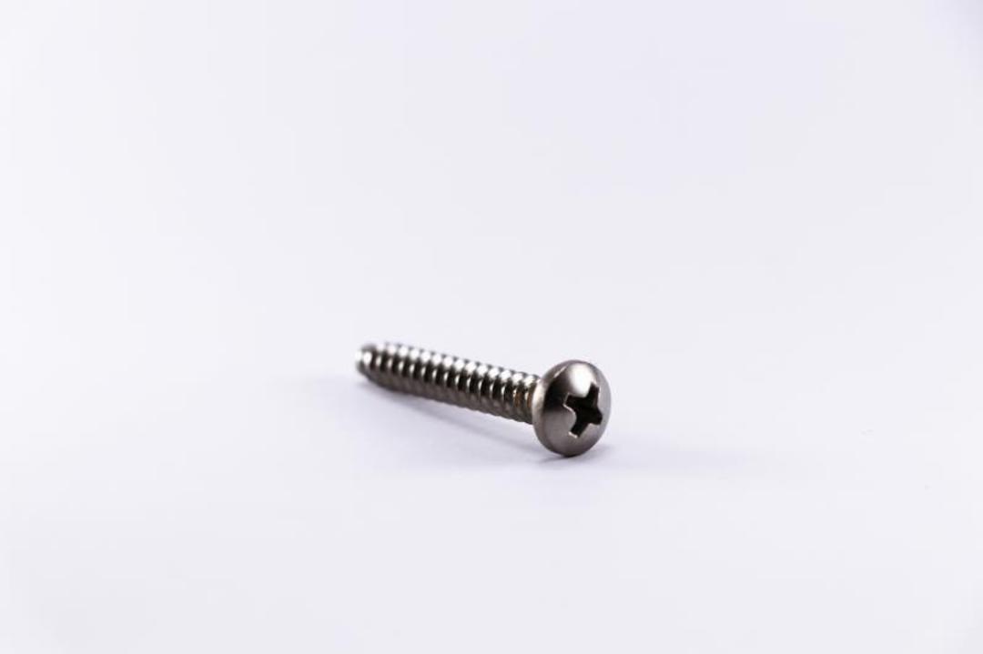 Self Taping Screw No. 8 x 1" Pan Head Phillips  18-8 SS image 0