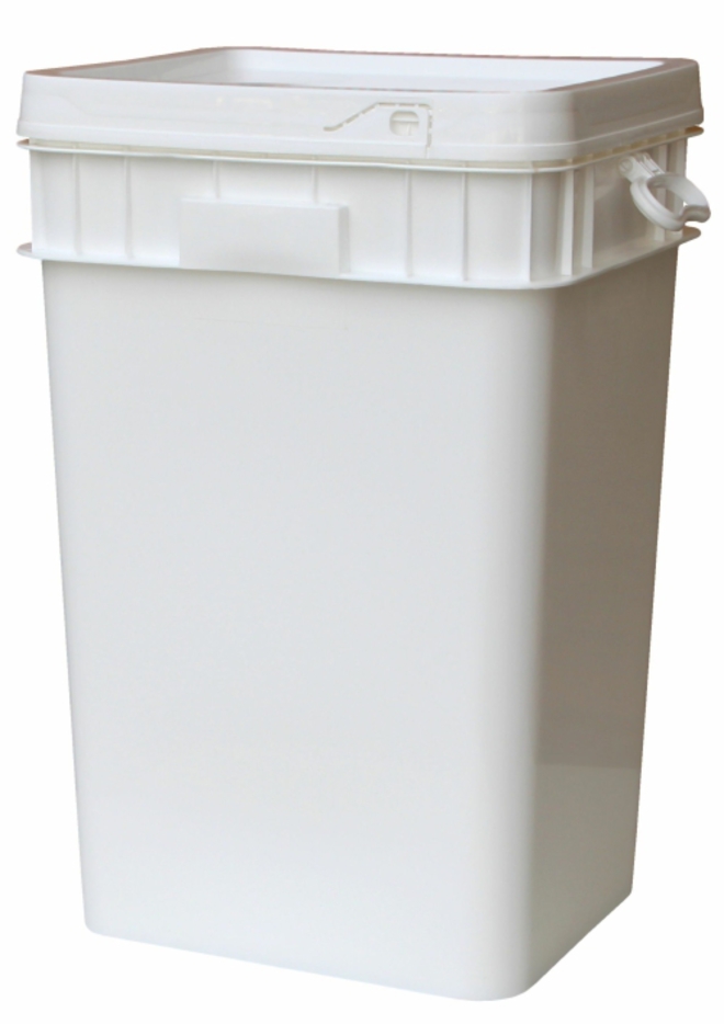 50 Litre Rectangular SpaceMaster DG Pail Base and T/E Lid image 0