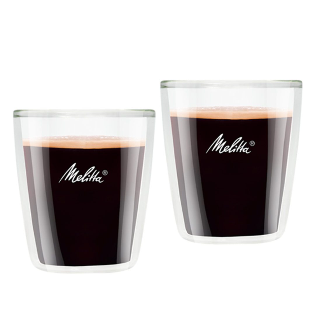 Melitta Espresso Coffee Glasses Double Walled Set of 2 pcs image 0