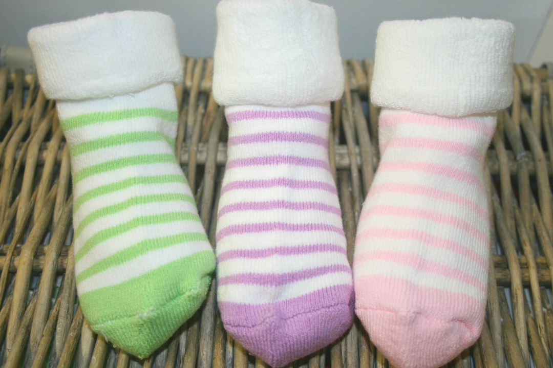 Baby Socks - cotton 3 pack image 1