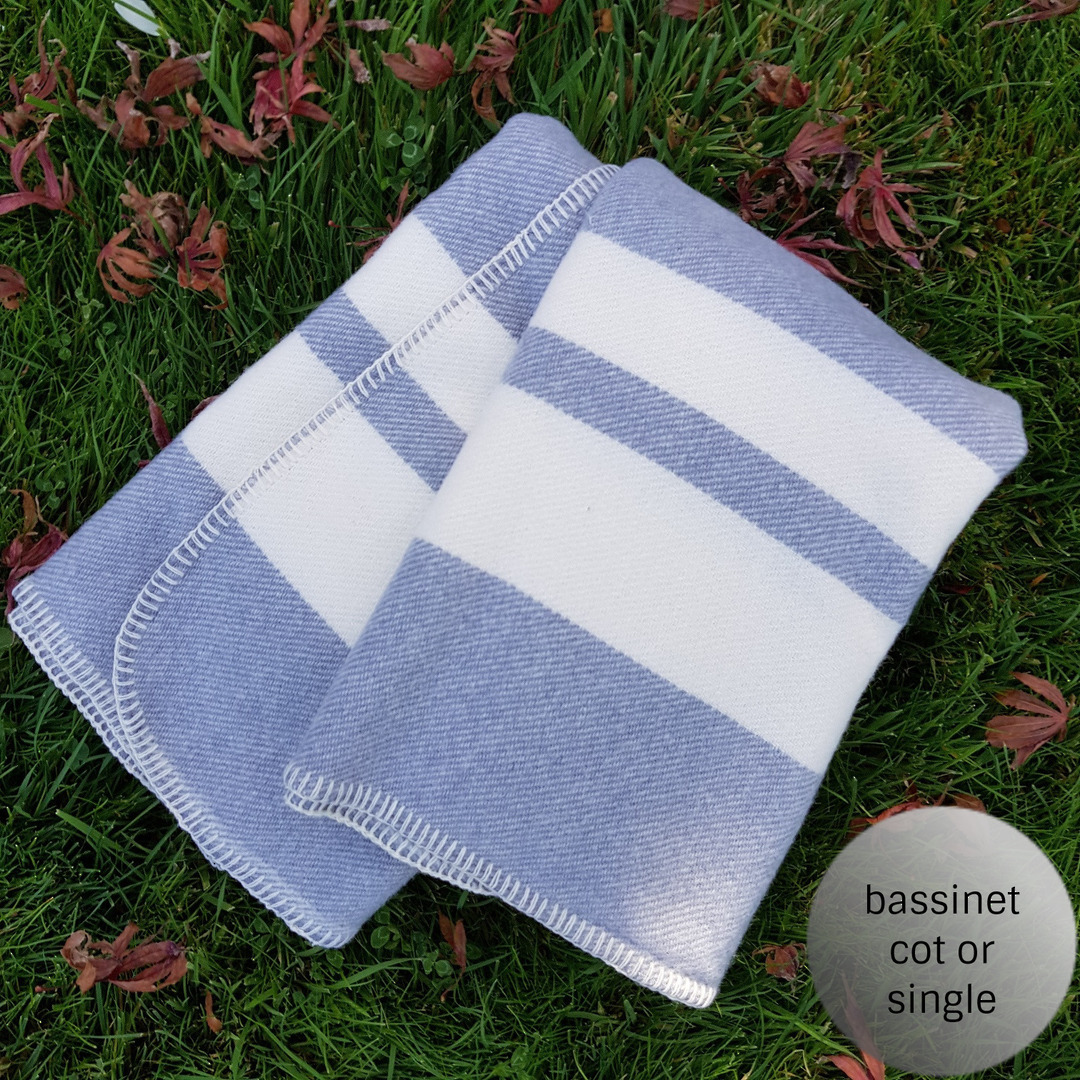 Wool Blanket Traditional Stripe image 0