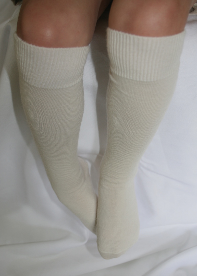 Long Merino Wool Socks - child image 2