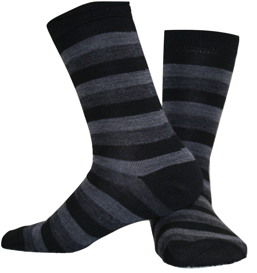 Merino Socks - Wide Stripe image 2