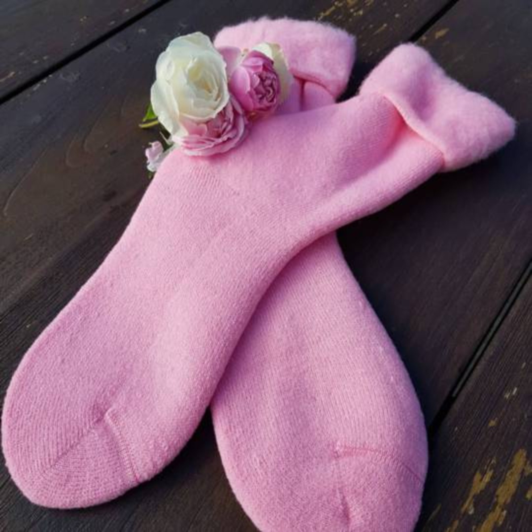 Slipper Sock or Bed Sock - Unisex - one size fits all & XL. image 1