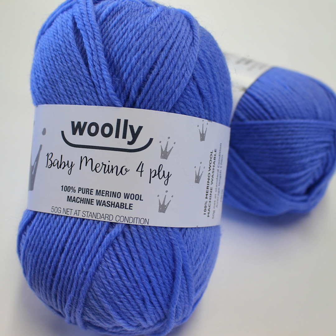 4 Ply Merino Yarn - Boy Blue image 0