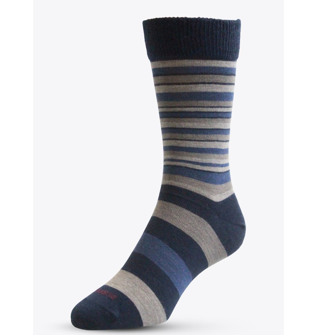 Men's Merino Socks with Stripes image 1