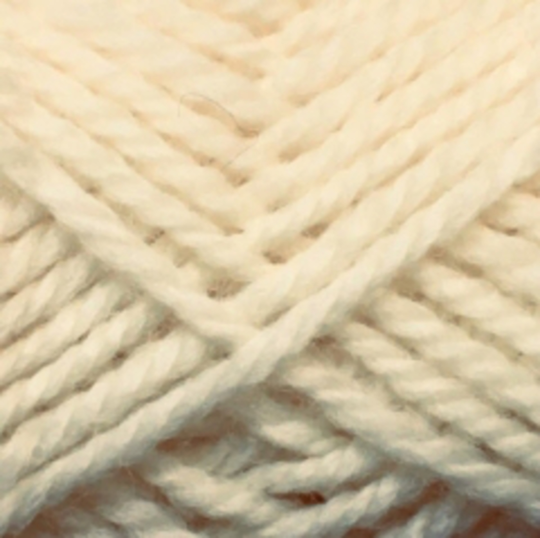 Woolly 12 Ply Pure 100% NZ Wool - Cream image 0