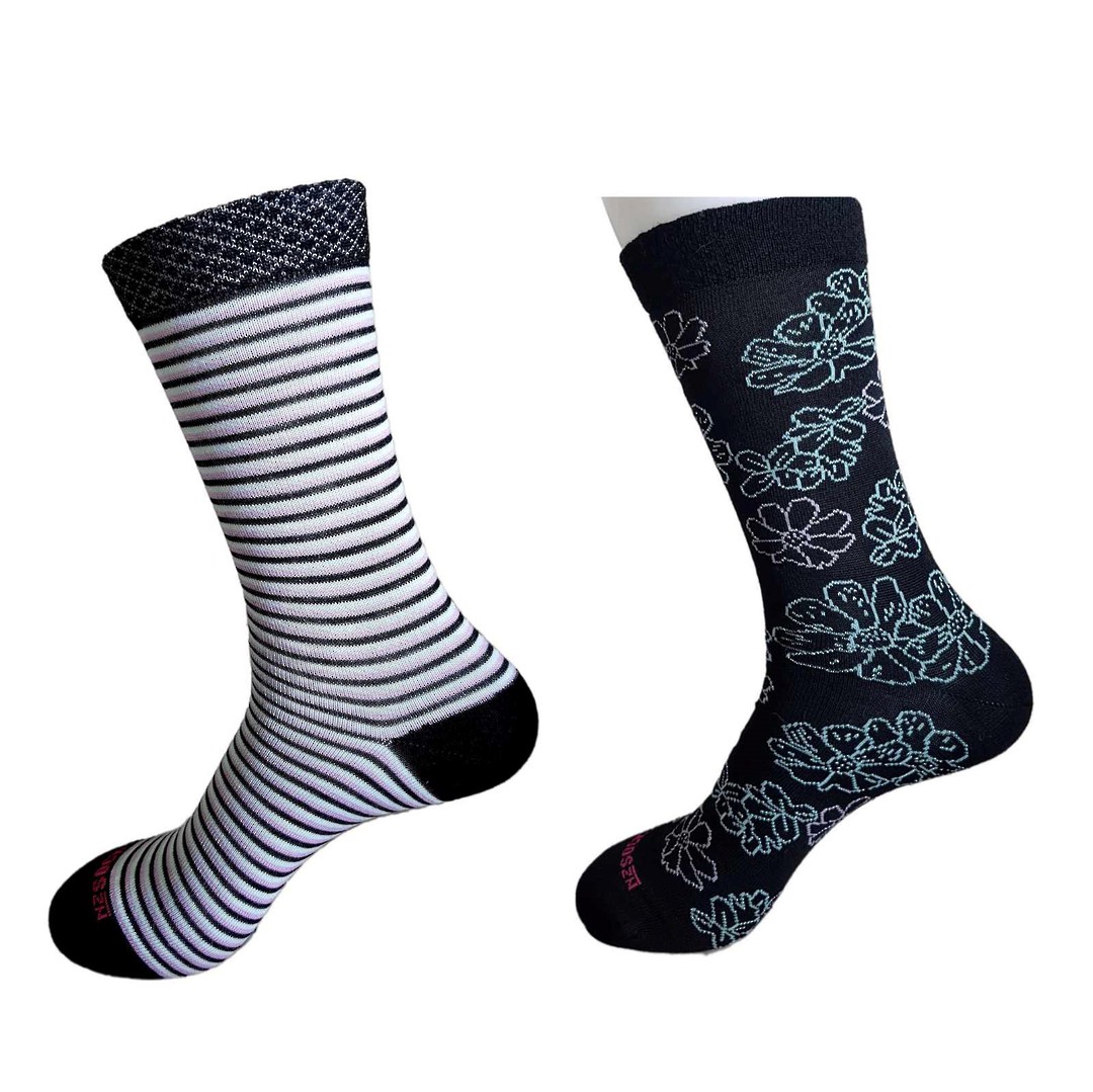 Merino Dress Socks - Pack of 2 pairs - Womens Comfort Top image 0
