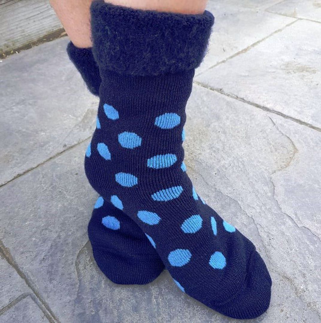 Slipper Sock or Bed Sock - Unisex - one size fits all & XL. image 3