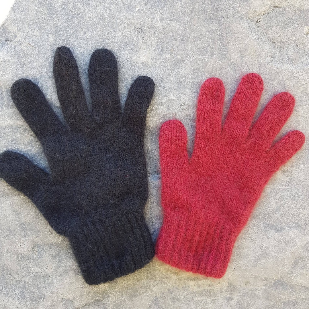 Children's Possum Merino Silk Gloves image 0