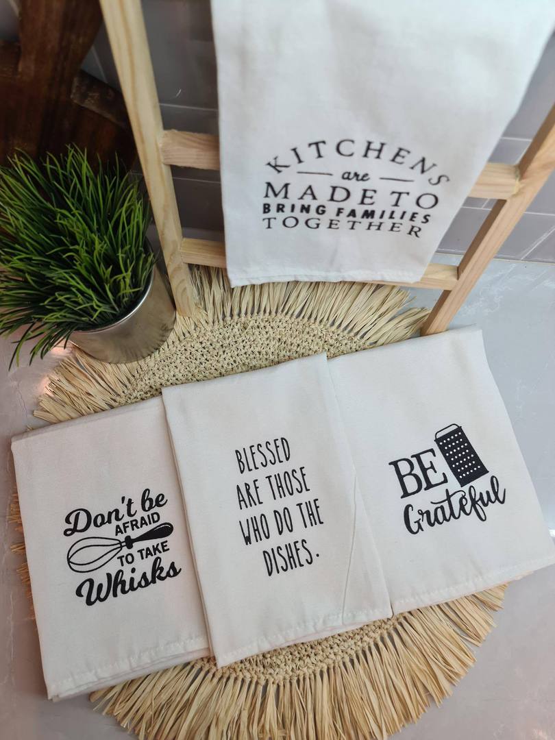 Cath-cha printed kitchen towels   SOLD OUT image 0