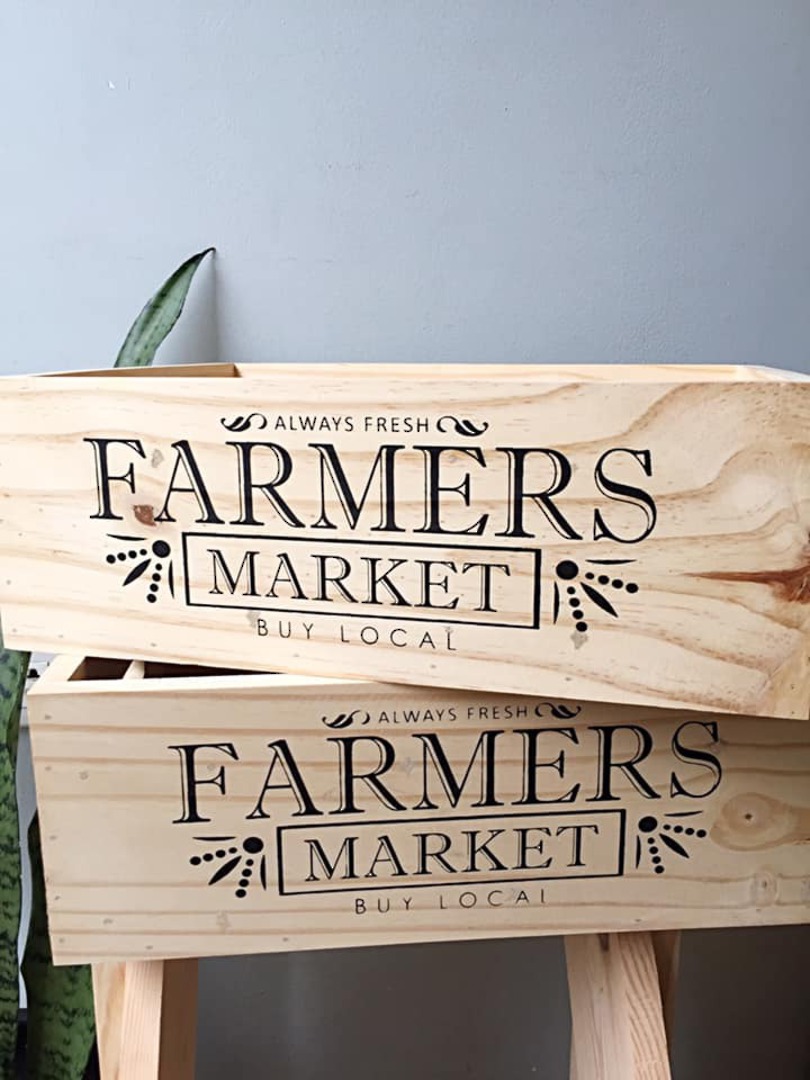 FARMERS MARKET CRATE image 1