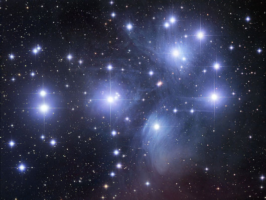Pleiades Star cluster - Robert Gendler
