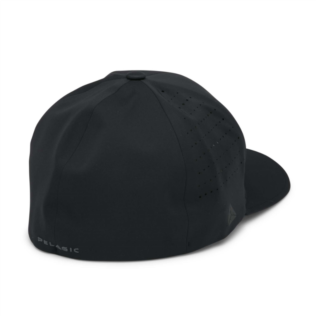 Pelagic Delta Flexfit Cap - Icon Black image 1