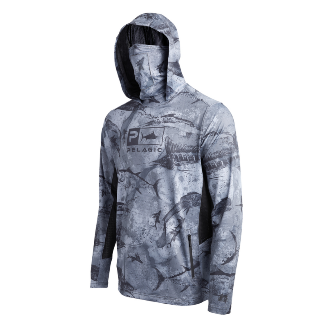 Pelagic Exo-Tech - Open Seas Camo Black image 0