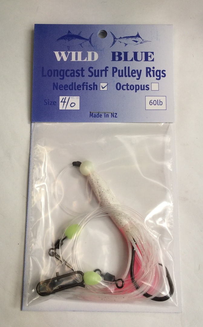 Long Cast Rig with Pink Needlefish #20 Recurve image 0