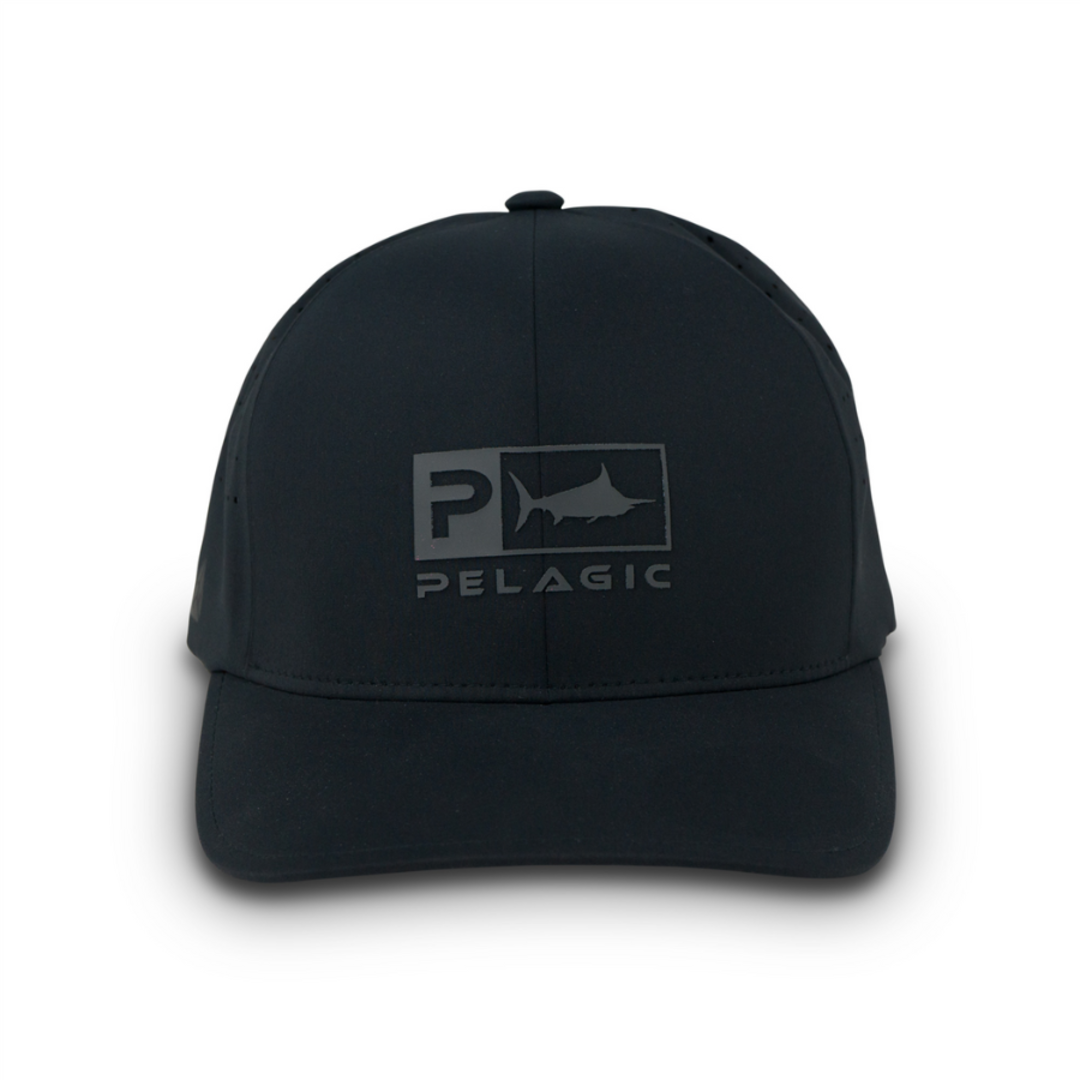 Pelagic Delta Flexfit Cap - Icon Black image 0