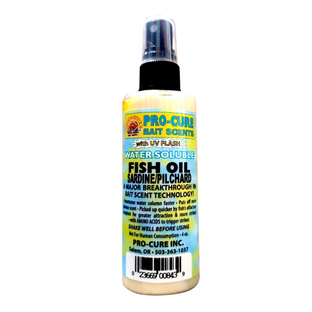 Pro Cure Scent Spray - Sardine / Pilchard Oil 4oz image 0