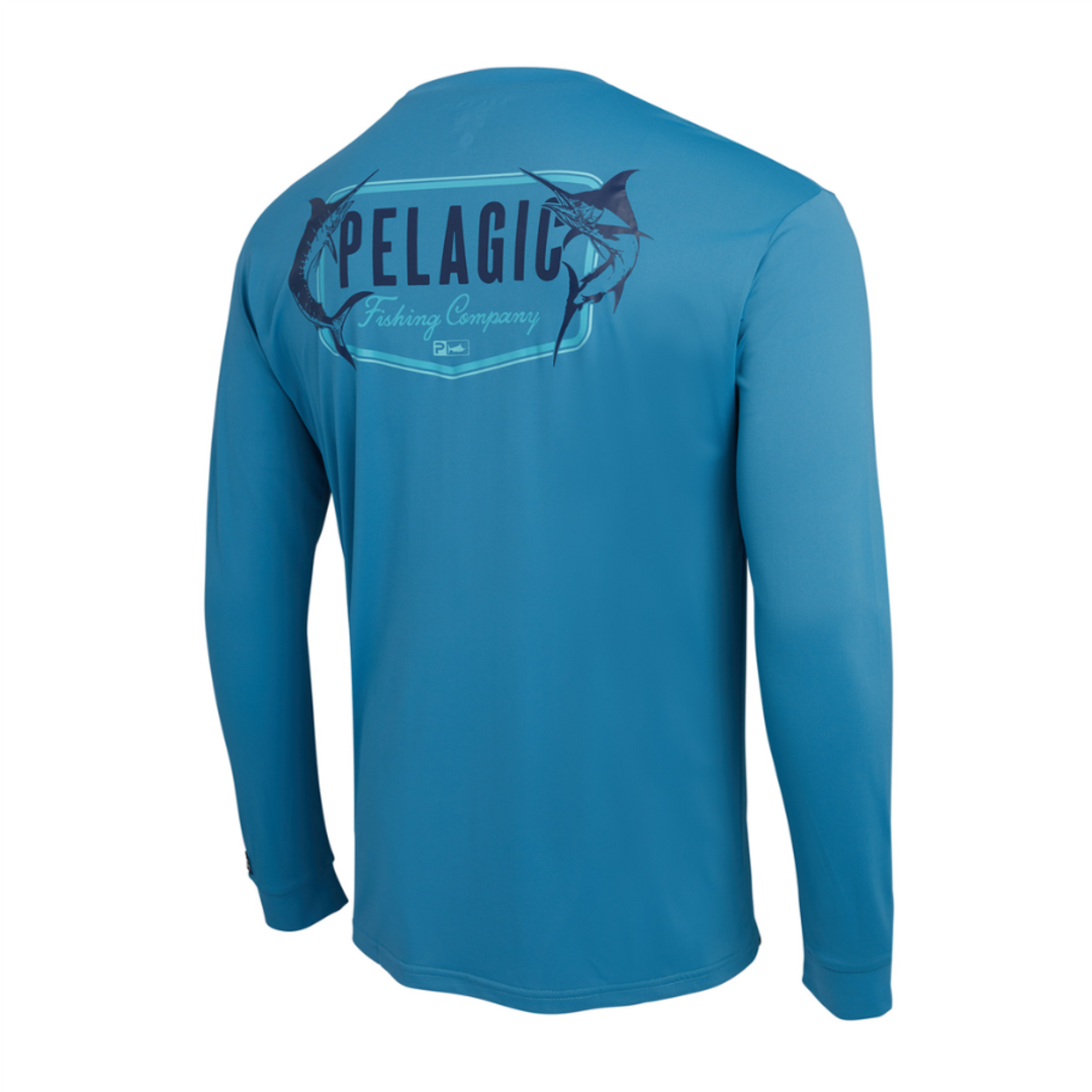 Pelagic AquaTek Shirt - Twin Beeks Ocean image 0