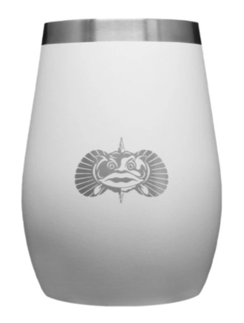 Toadfish Non-Tipping 10oz Wine Tumbler - White image 0