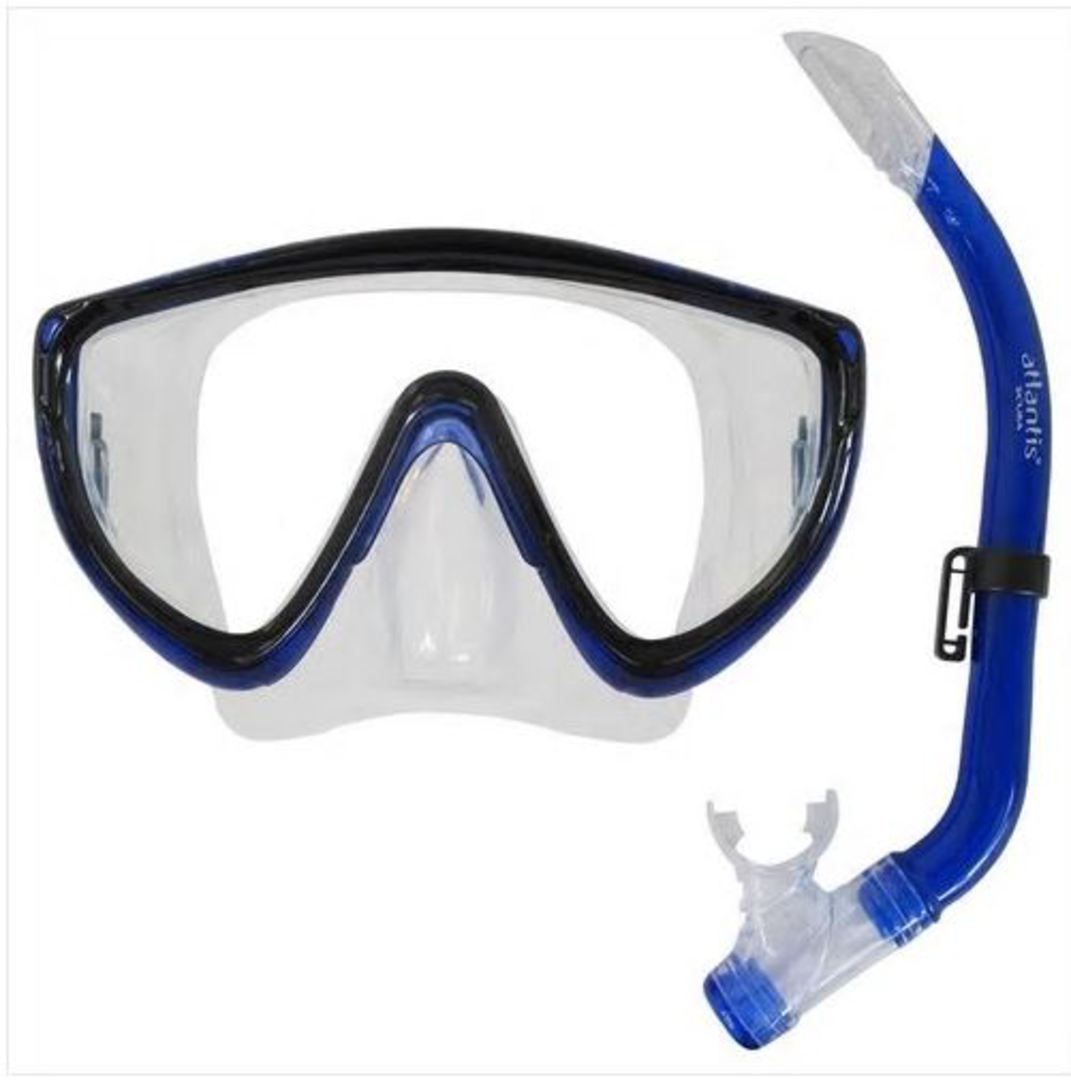 Atlantis Spree MS43 Mask & Snorkel Blue image 0