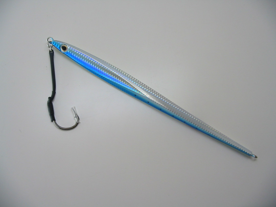 Zest Curved Slider Blue 400g Jig image 0