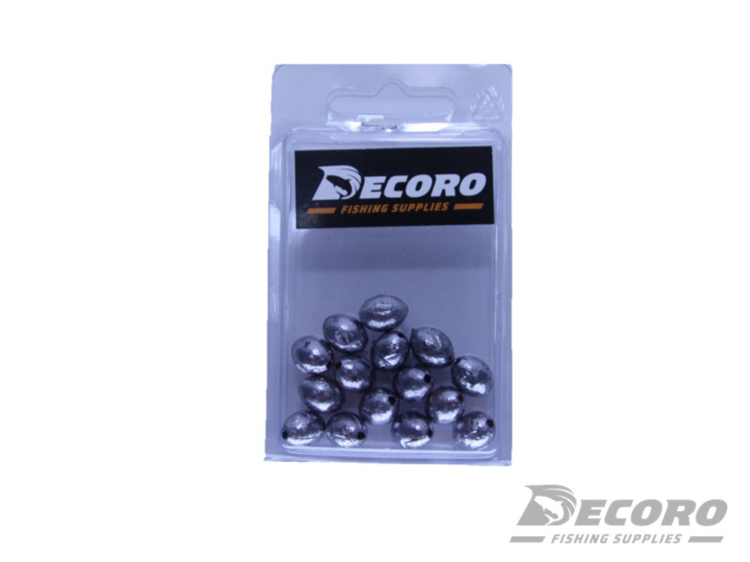 Decoro Egg 1/4oz x 15 Sinker Pack image 0