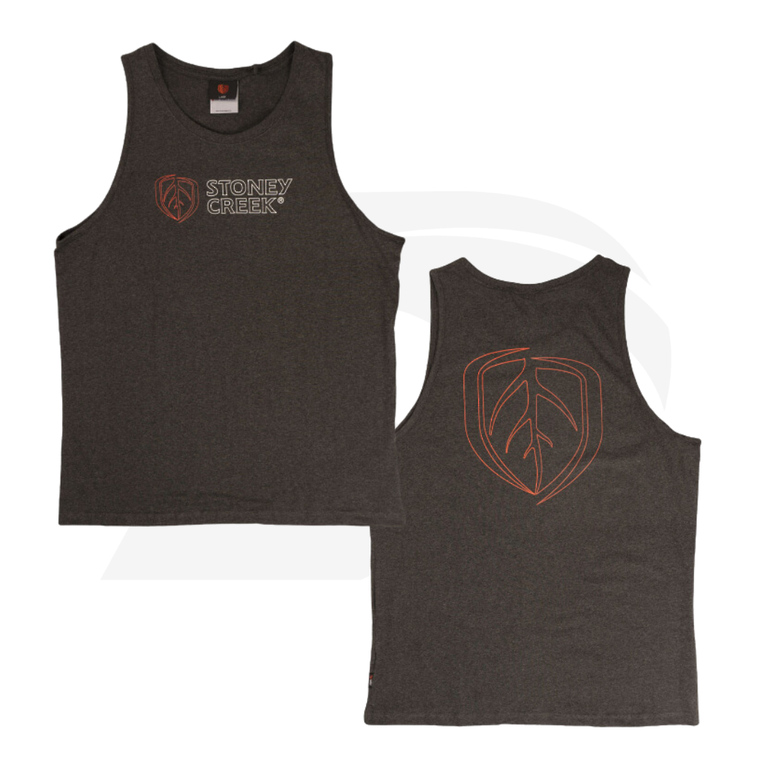 Stoney Creek Bloodlines Singlet - Charcoal image 0