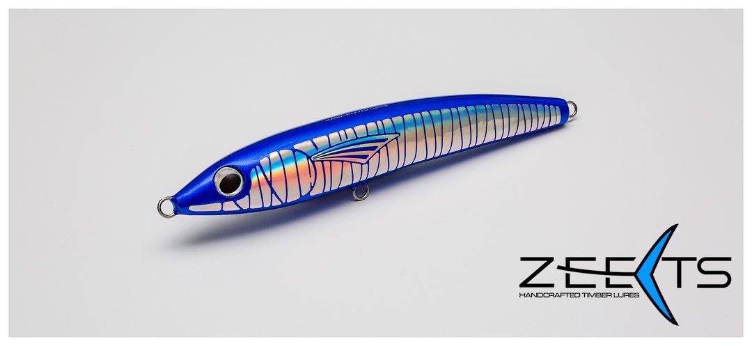 Zeets Handcrafted Timberlures Blue 80 grams image 0