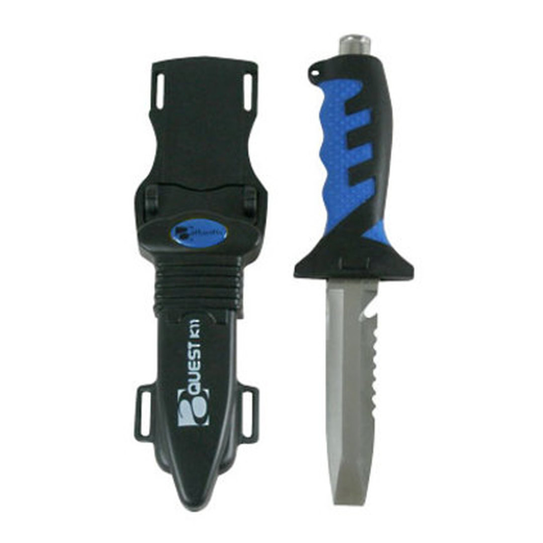 Buy Atlantis Quest K11 Dive Knife - Blue online at www.decoro.co.nz