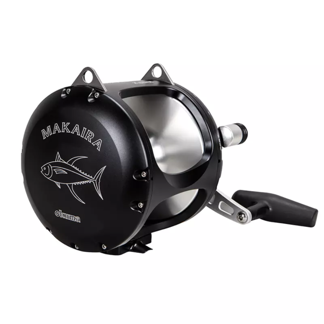 Okuma Makaira 50Wide 2 Speed Matt Black image 0