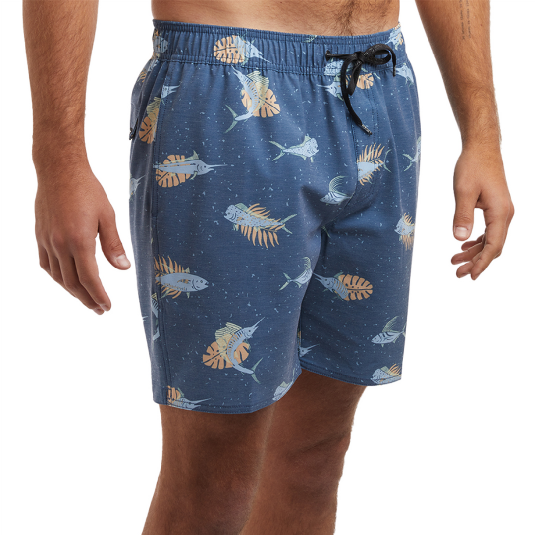 Pelagic Dockside EWaist Short - Smokey Blue image 1