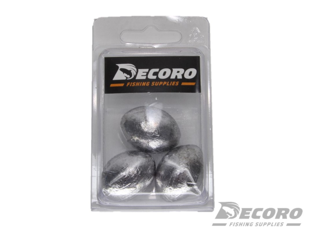 Decoro Egg 4oz x 3 Sinker Pack image 0