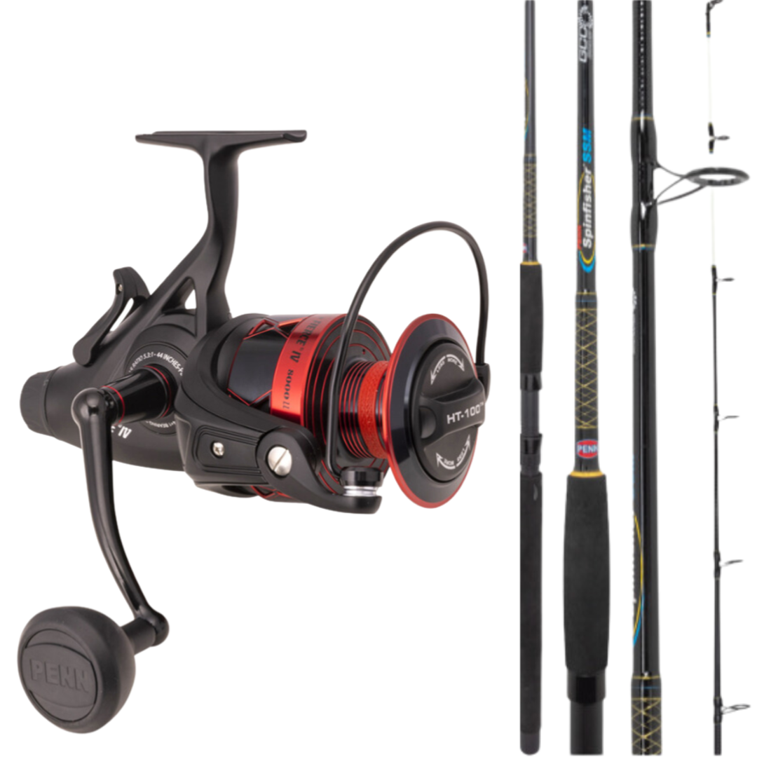 Penn Fierce 8000LL / Spin SSM 701 10-15kg Combo image 0