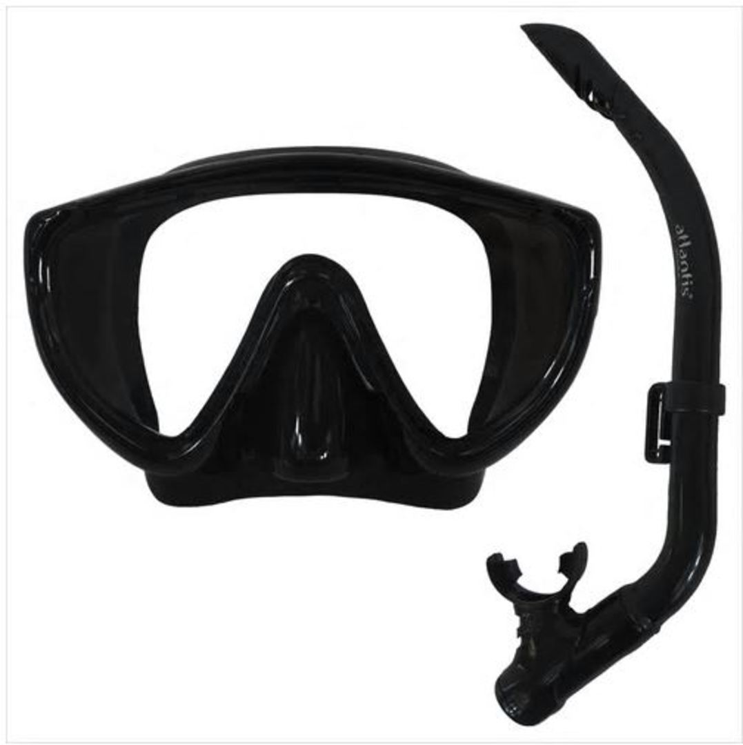 Atlantis Spree MS43 Mask & Snorkel Black image 0